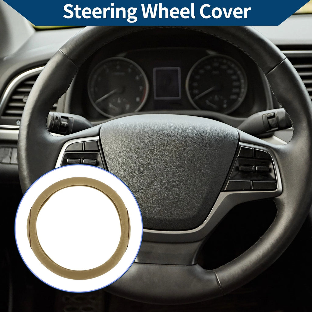 Steering Wheel Cover Rubber 14.96" for