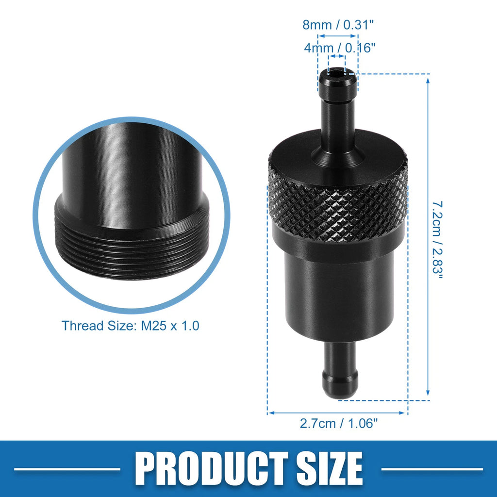 Universal Inline Fuel Filter for Motorcycle (Gasoline)