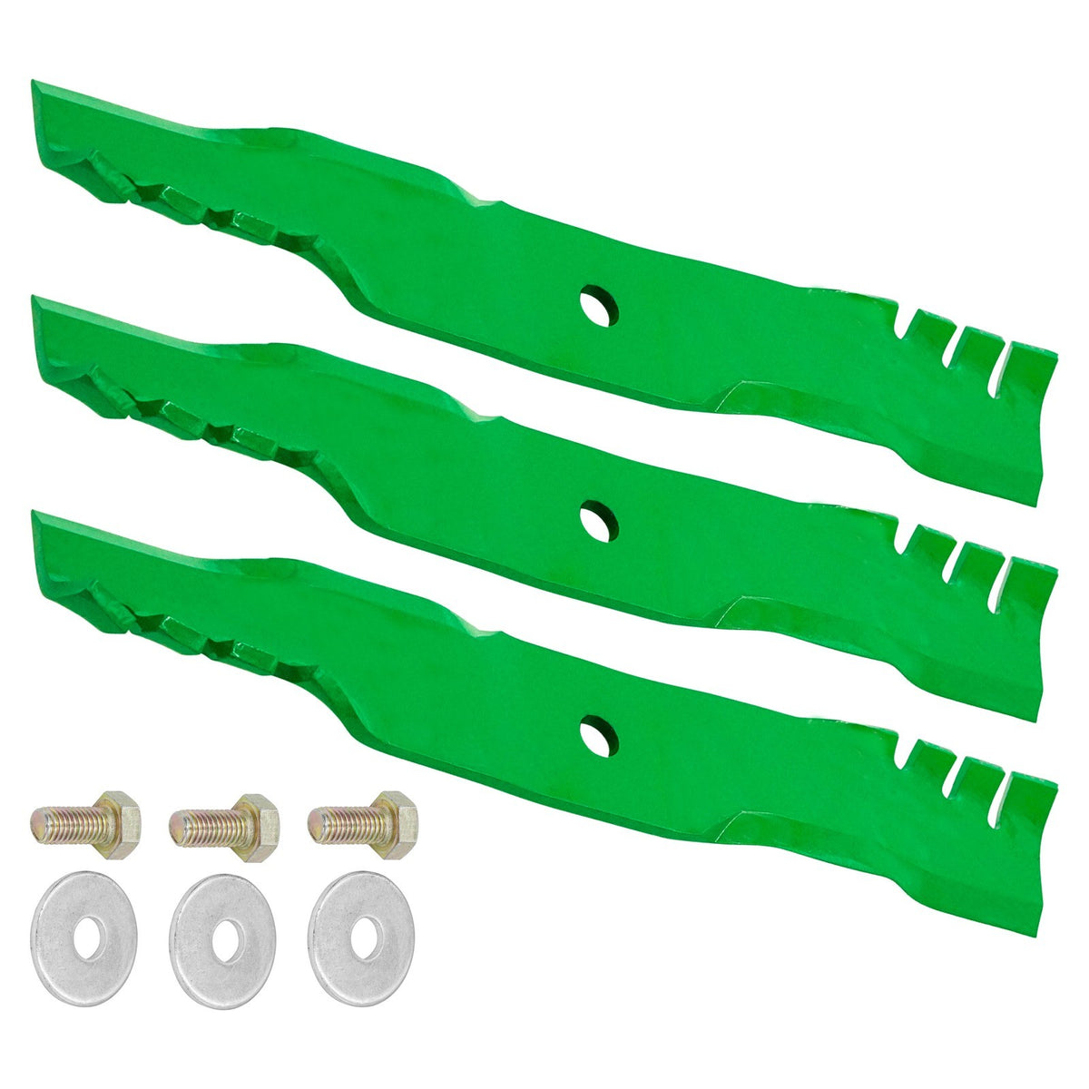 Deck Blade with Bolt Replacement for Hustler FasTrak SDX (48 in) (2005–2015)