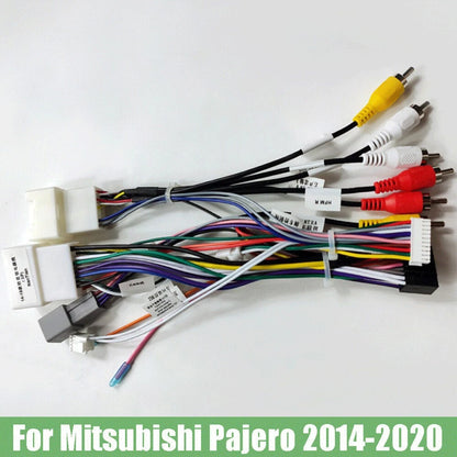 16pin Wiring Harness + Canbus Box for Mitsubishi Pajero (2014–2020)