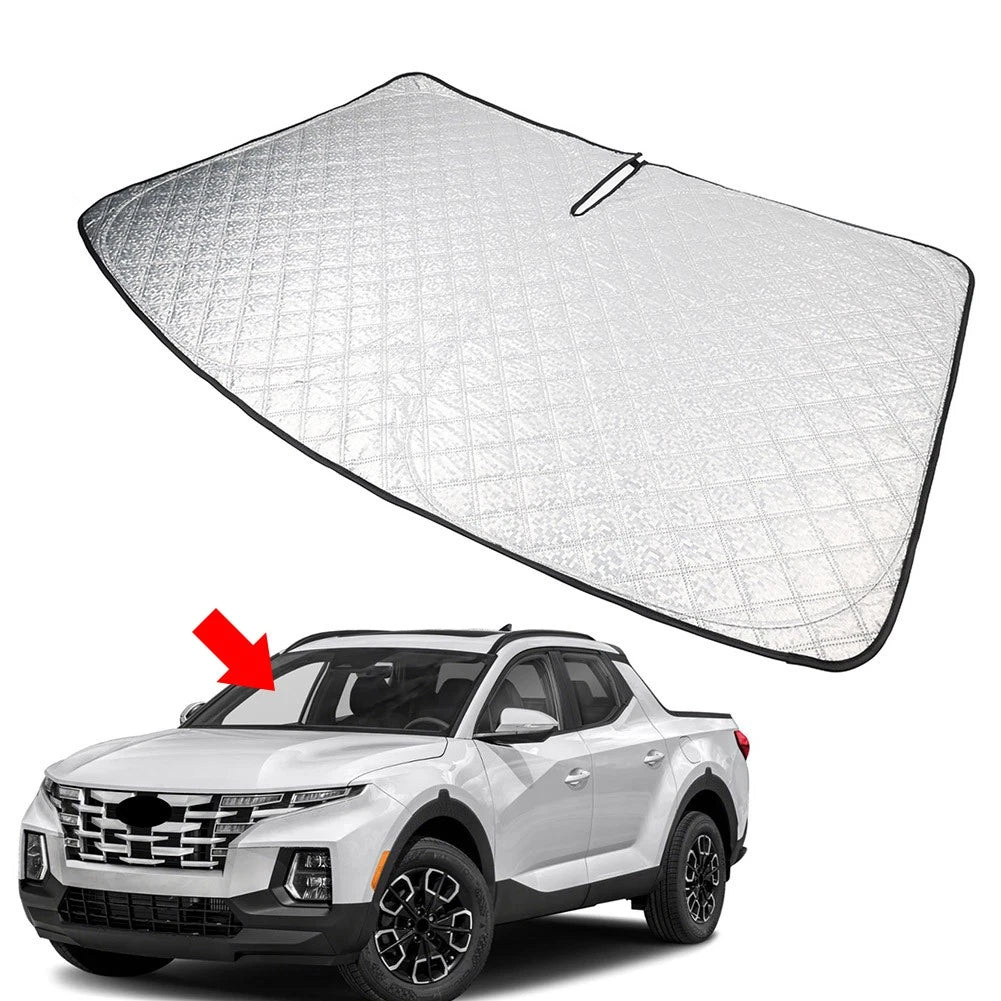 Foldable Windshield Sun Shade for Hyundai Santa Cruz (2022–2025)