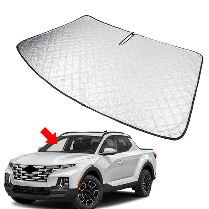 Foldable Windshield Sun Shade for Hyundai Santa Cruz (2022–2025)