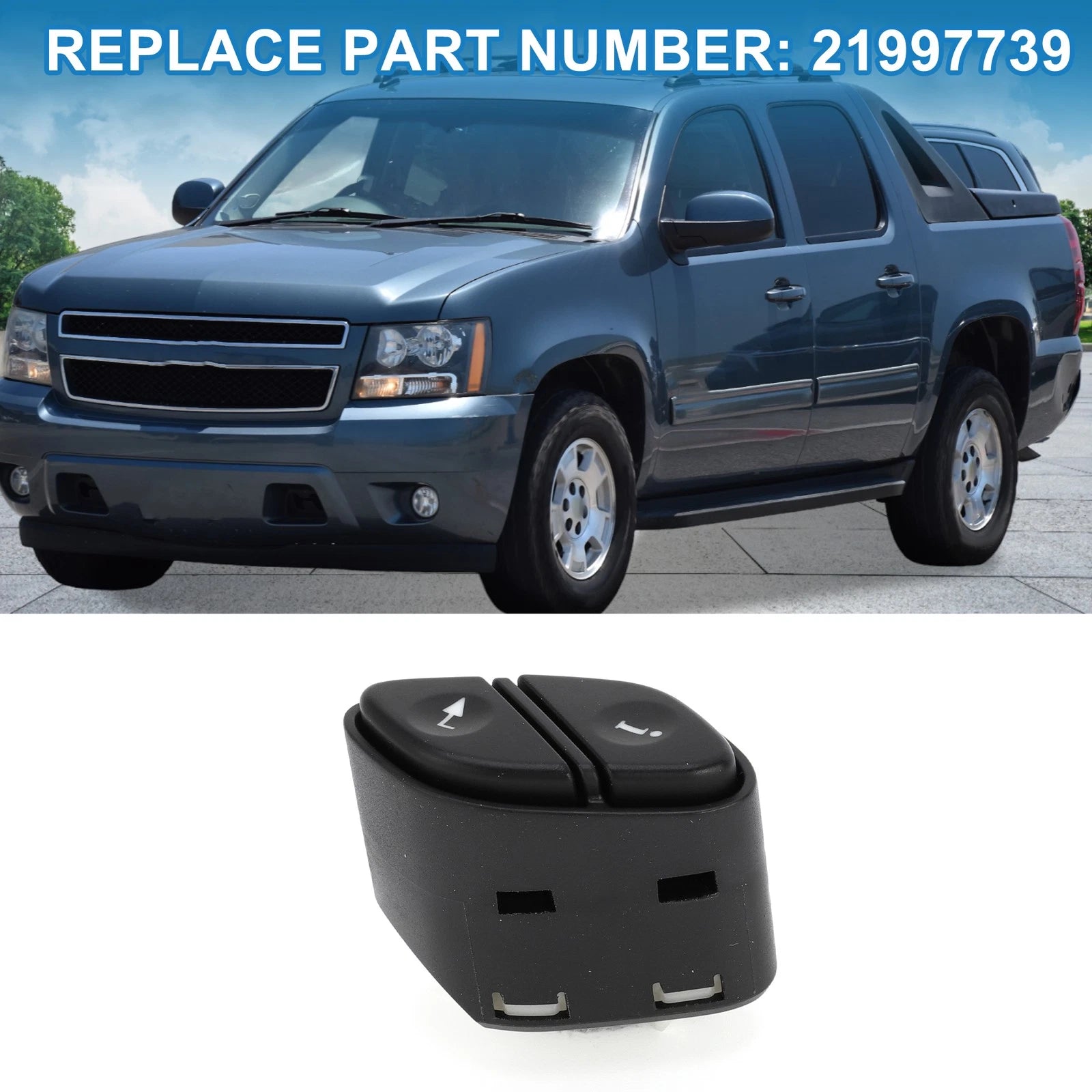 Steering Wheel Control Switch No. 21997739 for Cadillac Escalade (2002–2020)