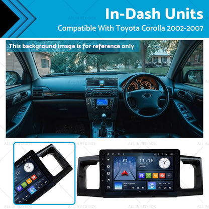 Car Head Unit Android Stereo Radio GPS for Toyota Corolla (2002–2007)