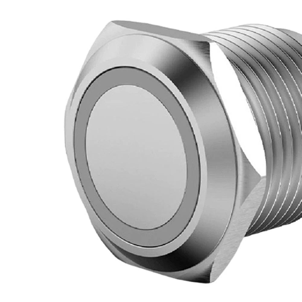 19mm Push Button Switch with Pin Terminals for Universal Use (110-220V)