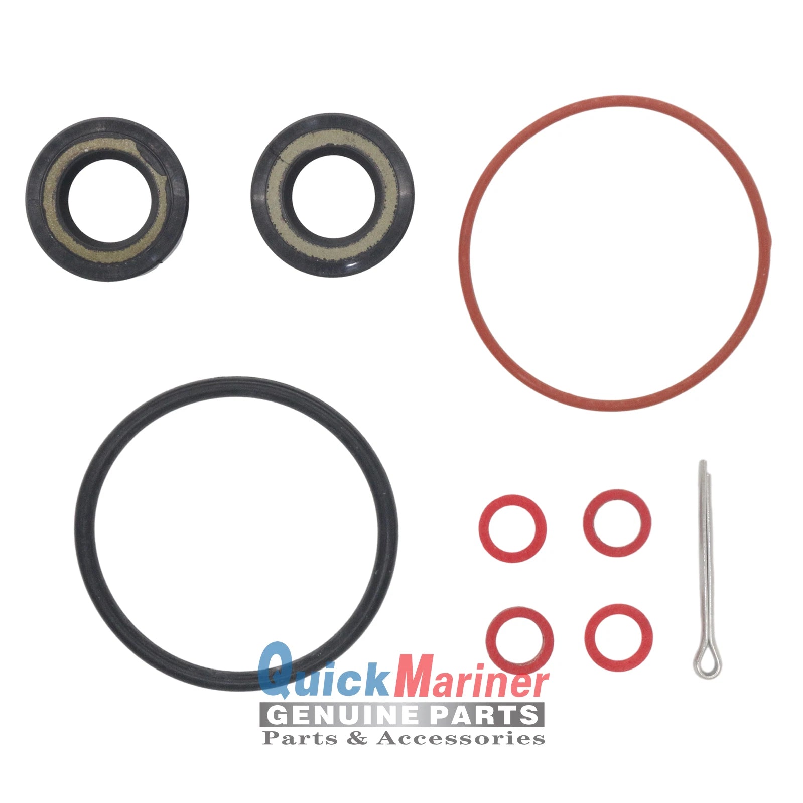 Prop Shaft Oil Seal Kit with O-ring for Yamaha Outboard F 6 8 9.9 HP (1990–2023) 93101-15074