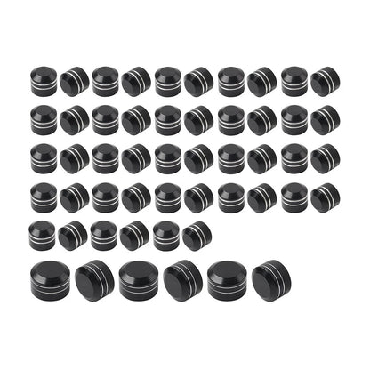 52X Engine Topper Bolts Cover Screw Cap for Harley Twin Cam Dyna (2000–2017)