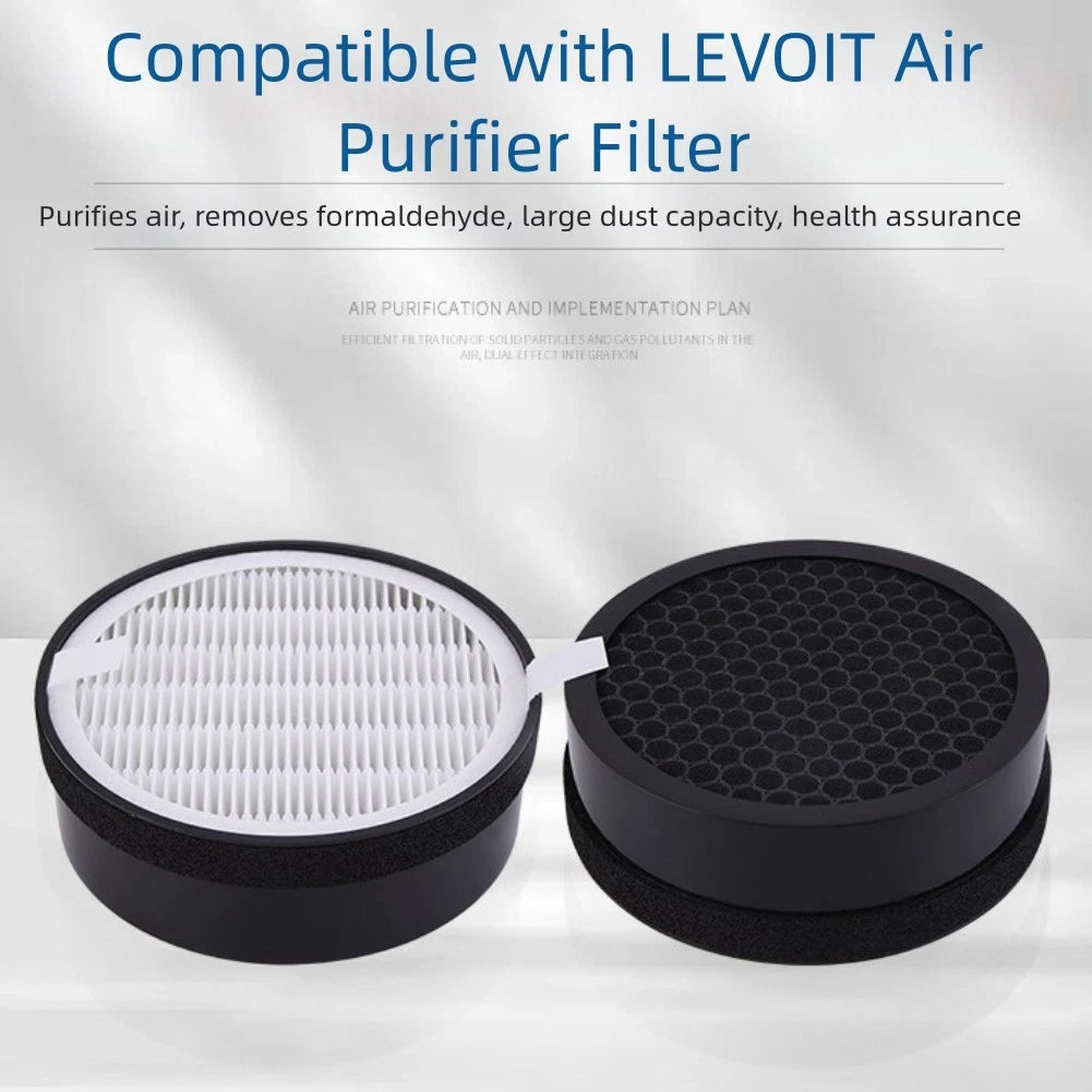 Replacement HEPA Activated Carbon Filter for LVH132 Air Purifier
