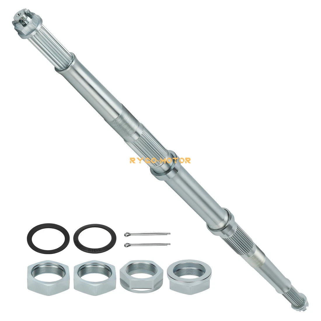 Rear Wheel Axle Shaft & Nut Pin Kit for Honda TRX300 TRX300FW (1993–2000)