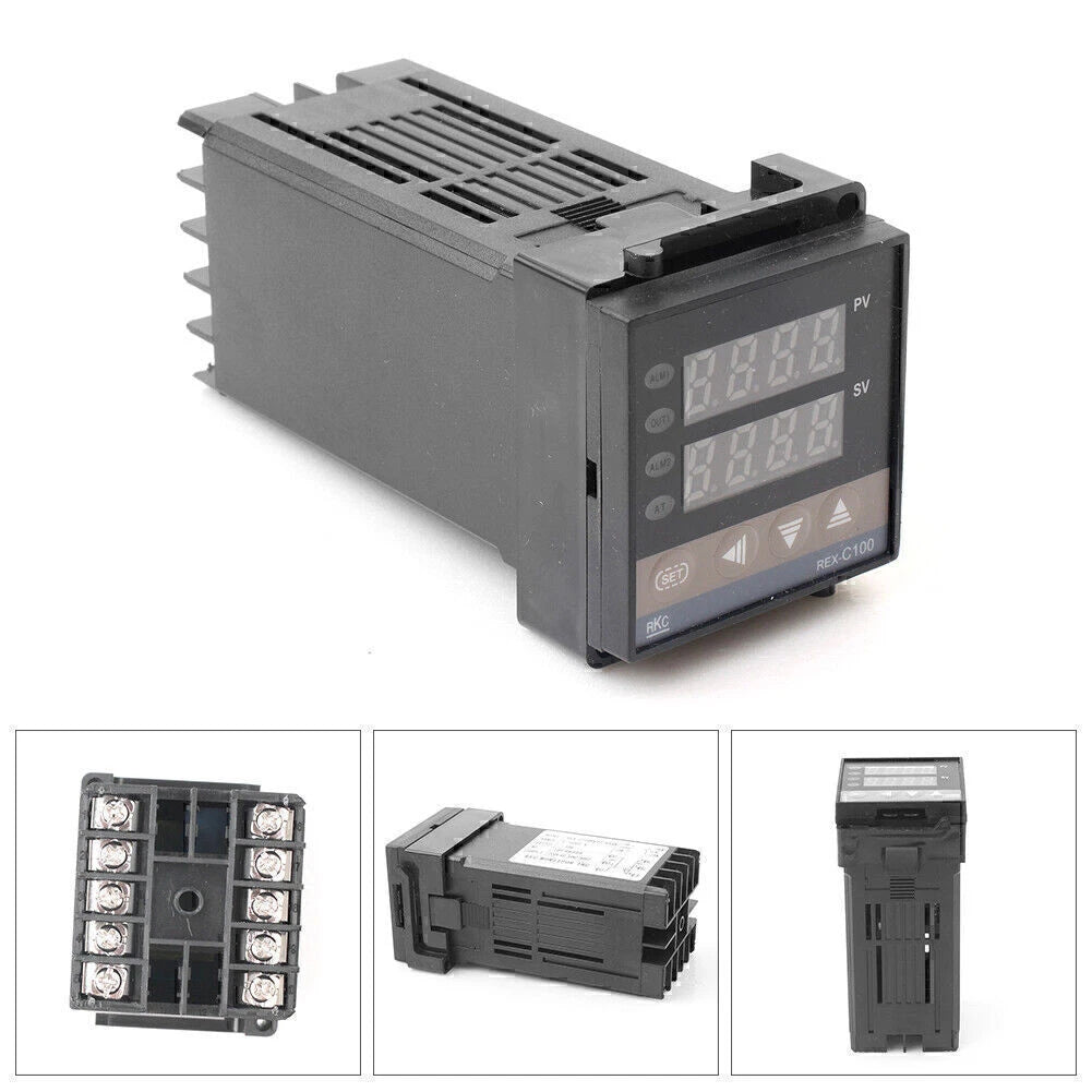 Digital PID REX-C100 Temperature Controller for Universal Applications (110V-240V)