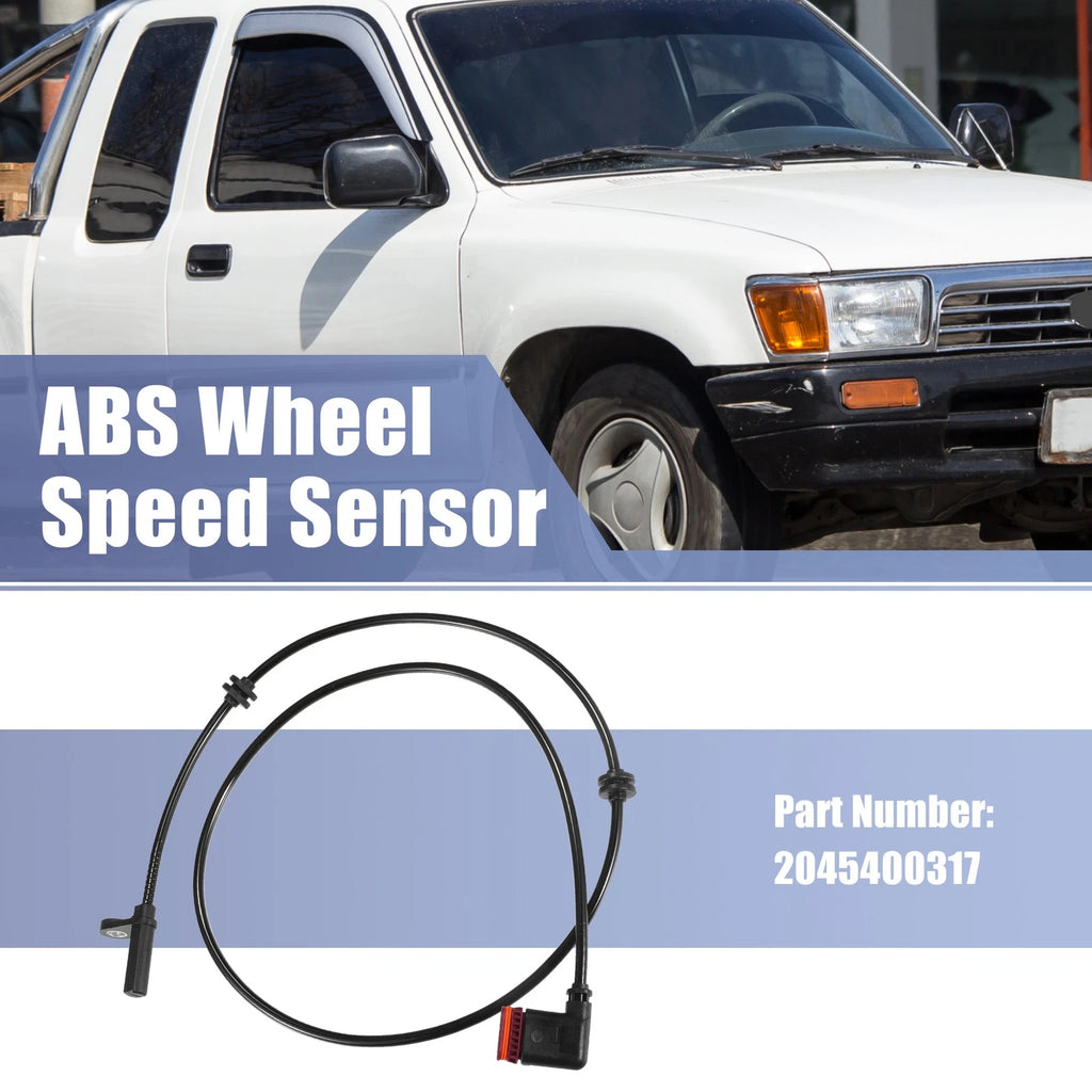 ABS Sensor Rear Left Right Replacement for Mercedes C Class W204 S204 (2008–2014)