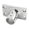 Marine Handrail Base Fitting for Boat Safety Support (Rectangular Tube)