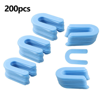 200pcs Horseshoe Shims for U-shaped Leveling