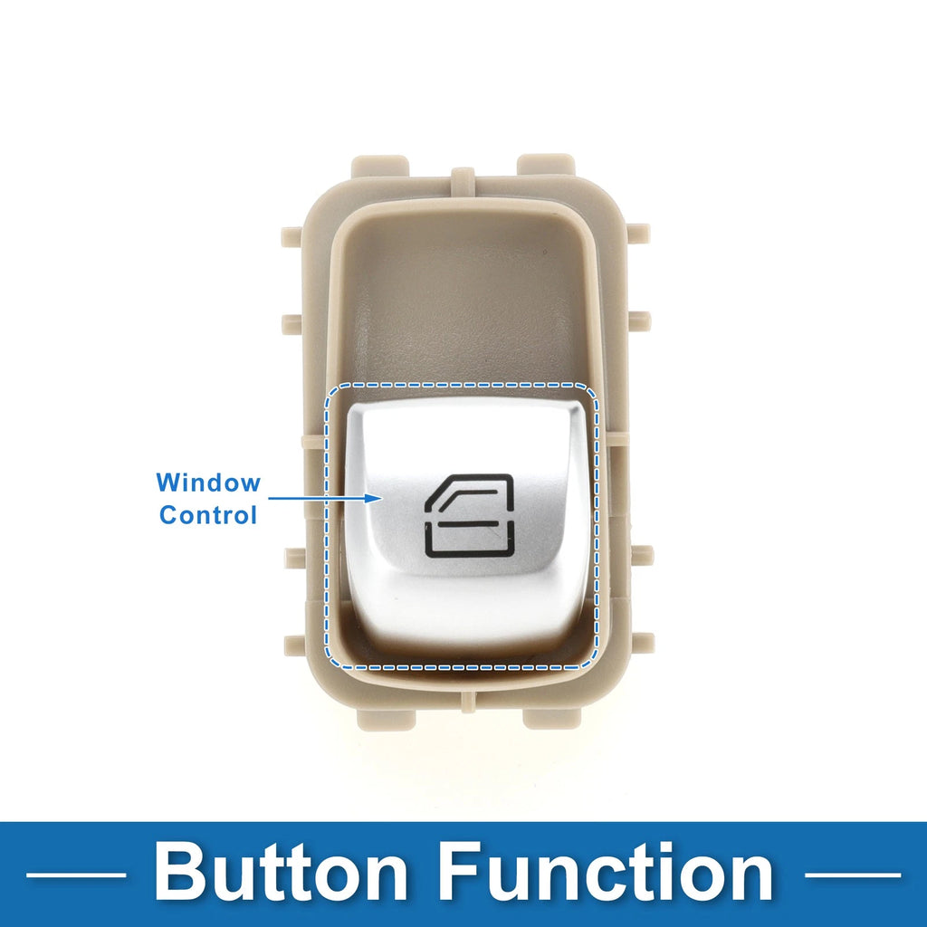 Power Window Switch Replacement for Mercedes-Benz C200 C300 C63 AMG S (2015–2018)