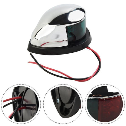 LED Navigation Lights for Boat (Red and Green)