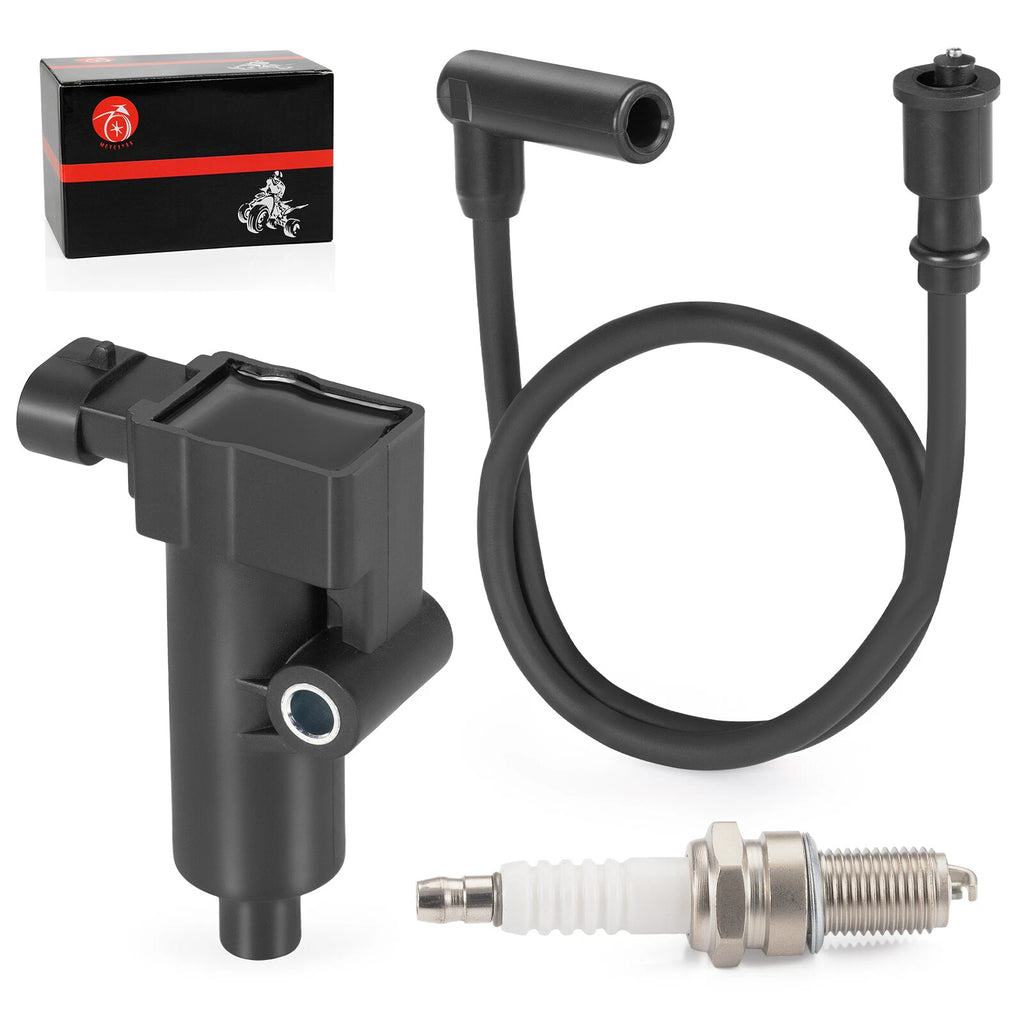 Ignition Coil & Spark Plug with Wire Cap for Bennche Cowboy 250 400 500 (2017–2021)