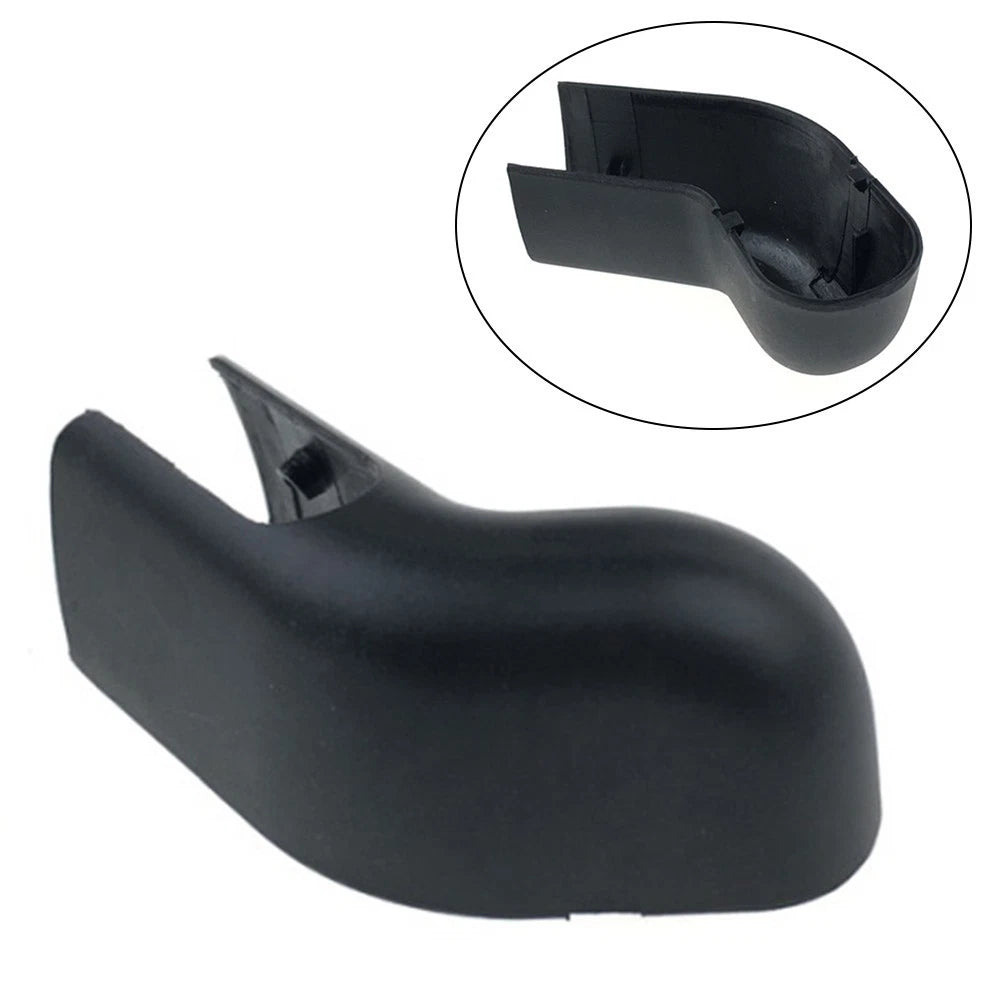 Wiper Arm Nut Cover Cover Cap 64x24x27mm Black Rear Windshield