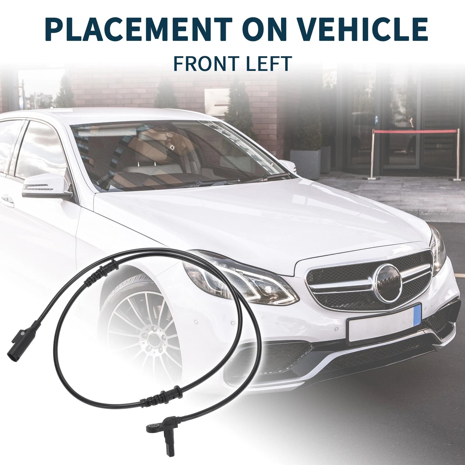 Front Left ABS Wheel Speed Sensor for Mercedes-Benz Metris (2016–2023)