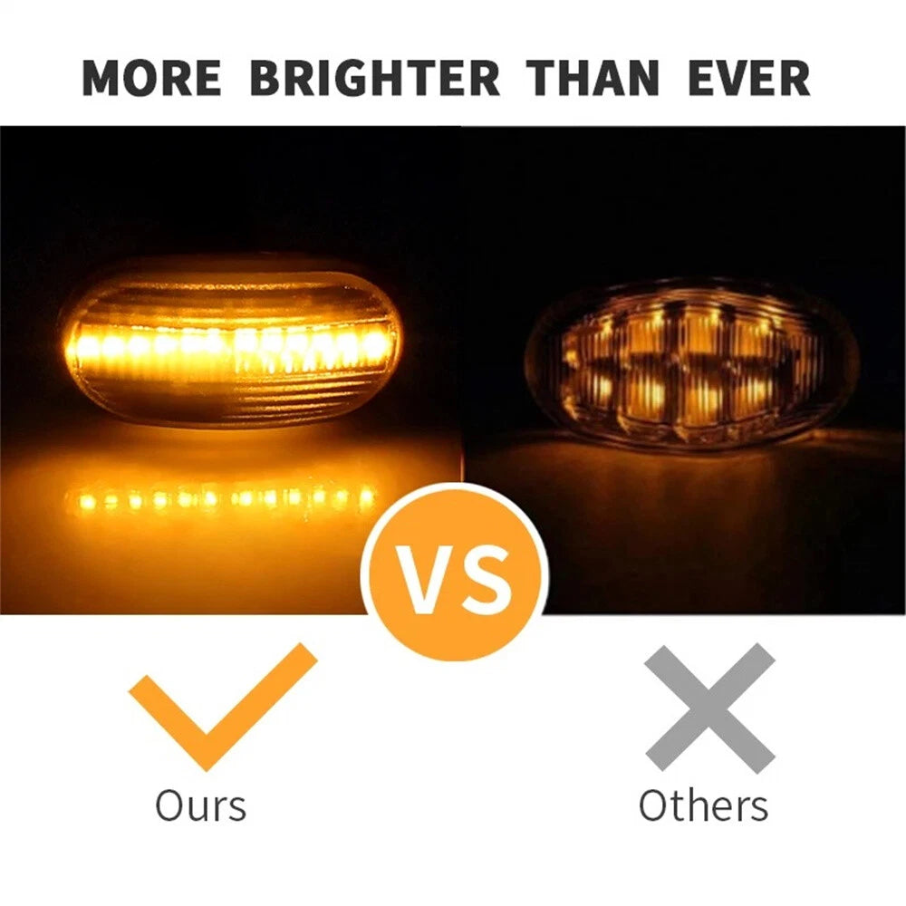 2Pcs LED Dynamic Side Marker Light for Suzuki Jimny (JB64W, JB74W, JB23W)