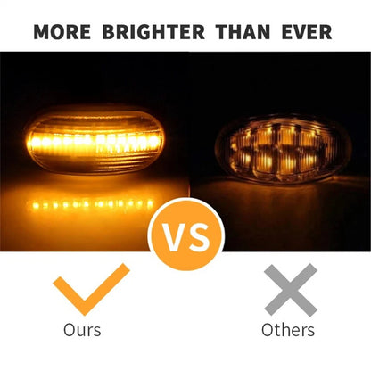 2Pcs LED Dynamic Side Marker Light for Suzuki Jimny (JB64W, JB74W, JB23W)