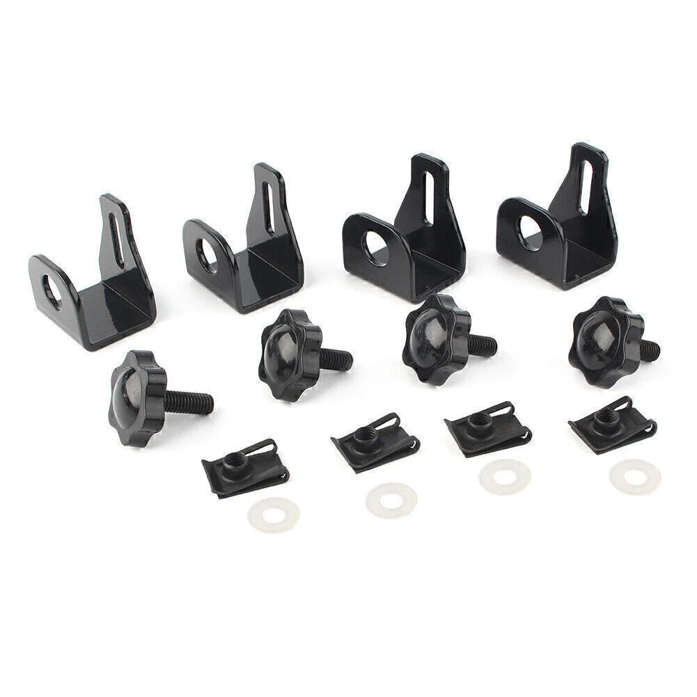 Saddlebag Lock Mounting Brackets for Harley Touring (1994–Present)