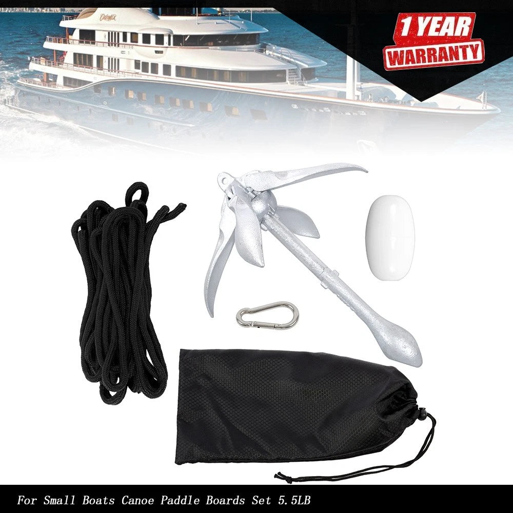1-Pack Grapnel Anchor for Kayak (5.5LB)