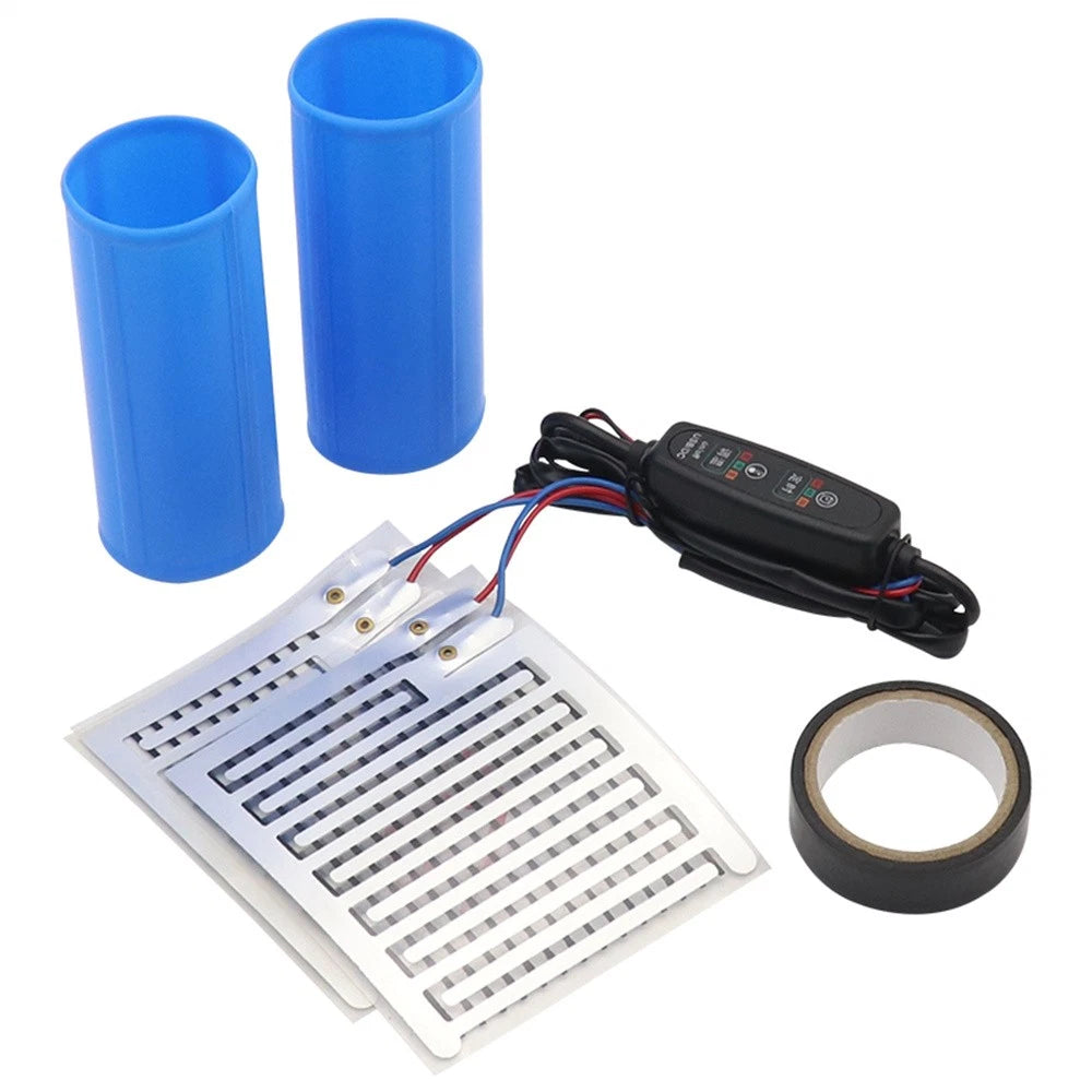 12V Silicone Heating Hand Grip Cover for Universal Applications (2010–2023)