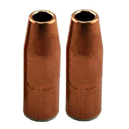 2pcs Copper Gas Nozzle for Tough Lock MIG Welding Torch