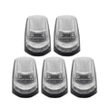 5X White LED Cab Roof Marker Light for Ford F-250/350/450/550 (2017–2022)