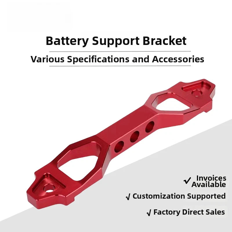 Reinforced Car Battery Clamp for