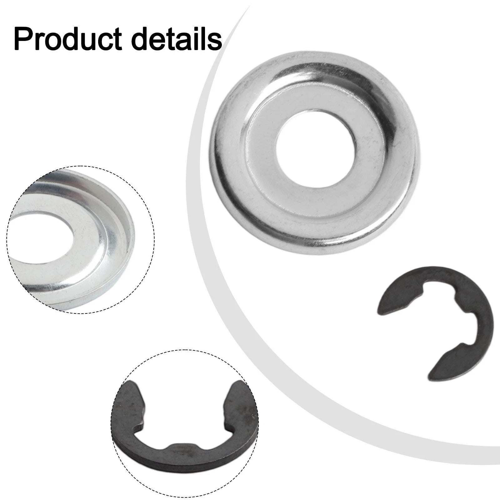 E Clip & 27mm Washer for Chainsaw (Compatible)