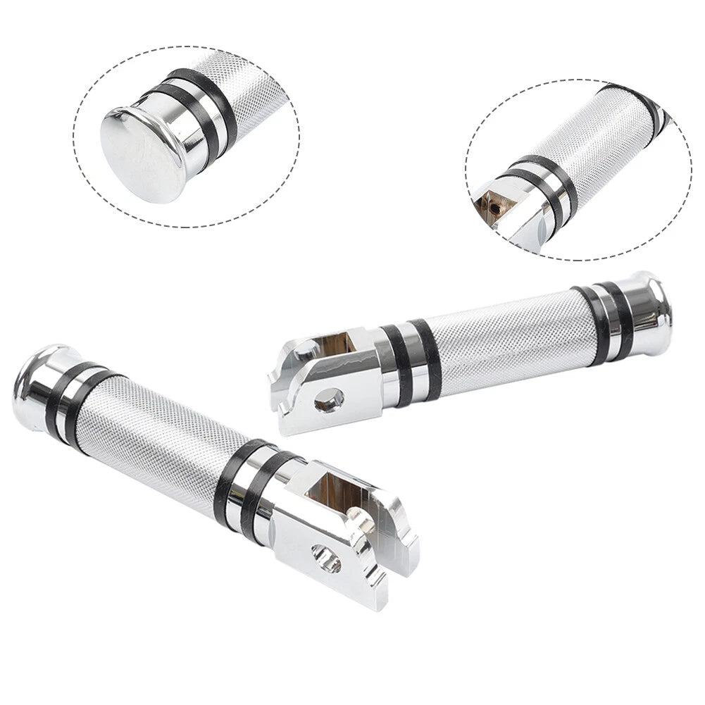 Front Footboards Foot Pegs for Harley Softail Breakout Fat Bob (2018–2023)