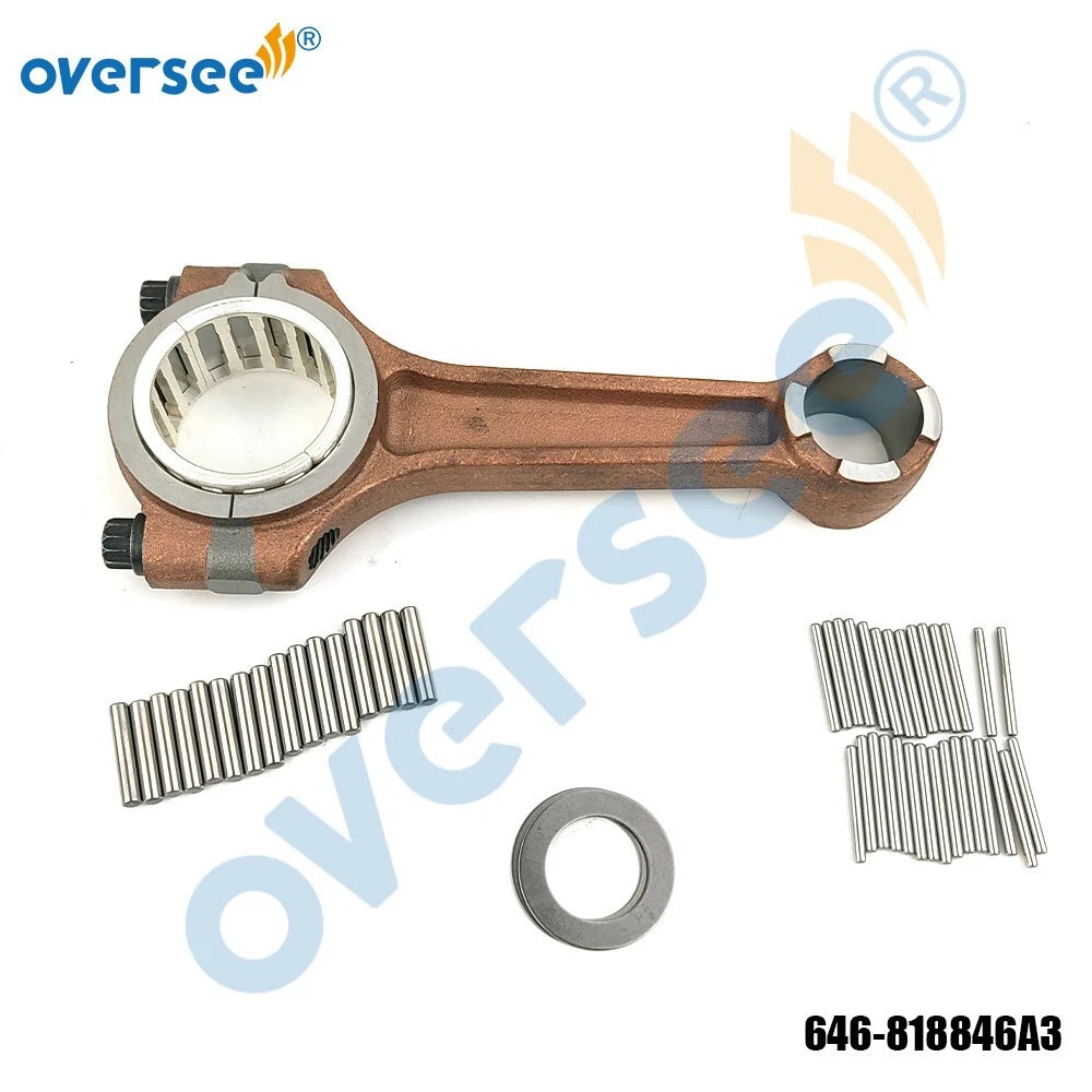 Connecting Rod Kit for Mercury Outboard 70-125HP (L3/L4) (646-818846A3, 646-818846T6)