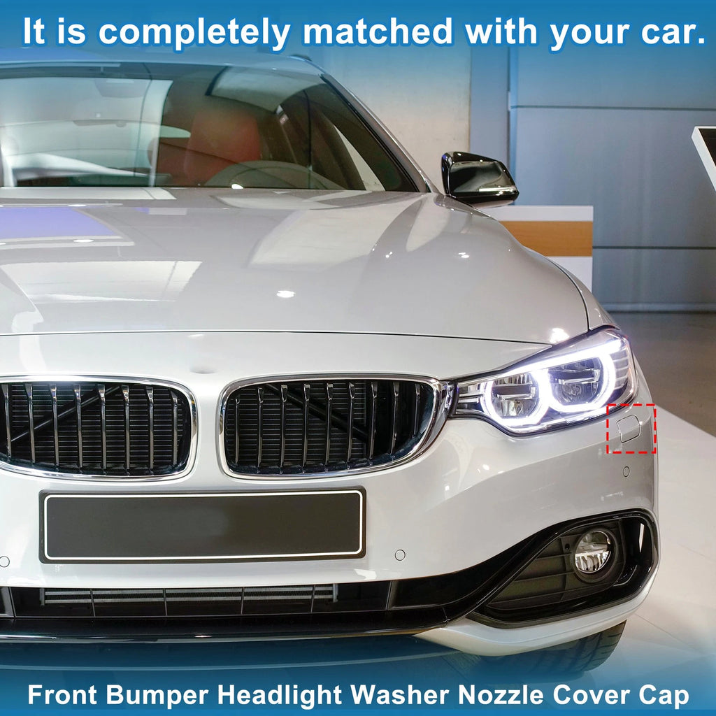 Front Left Washer Nozzle Cover Cap Replacement for BMW 428i (2014–2016)