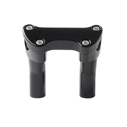 4" Tall Pullback Handlebar Riser for Harley Tour Super Road Glide Dyna