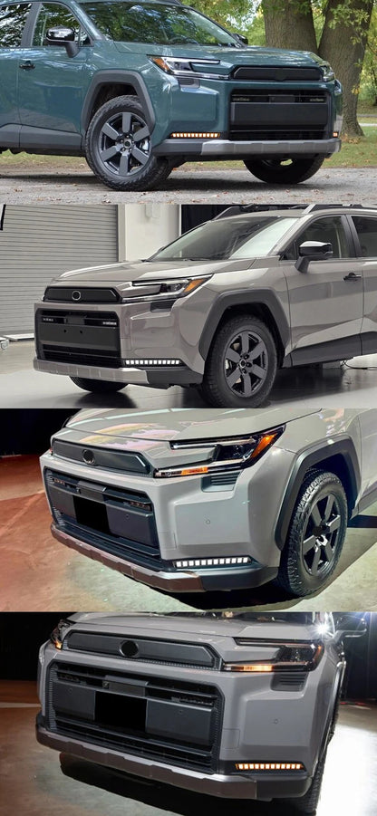Front Bumper LED DRL Daytime Running Lights for Toyota RAV4 (2026–2026)