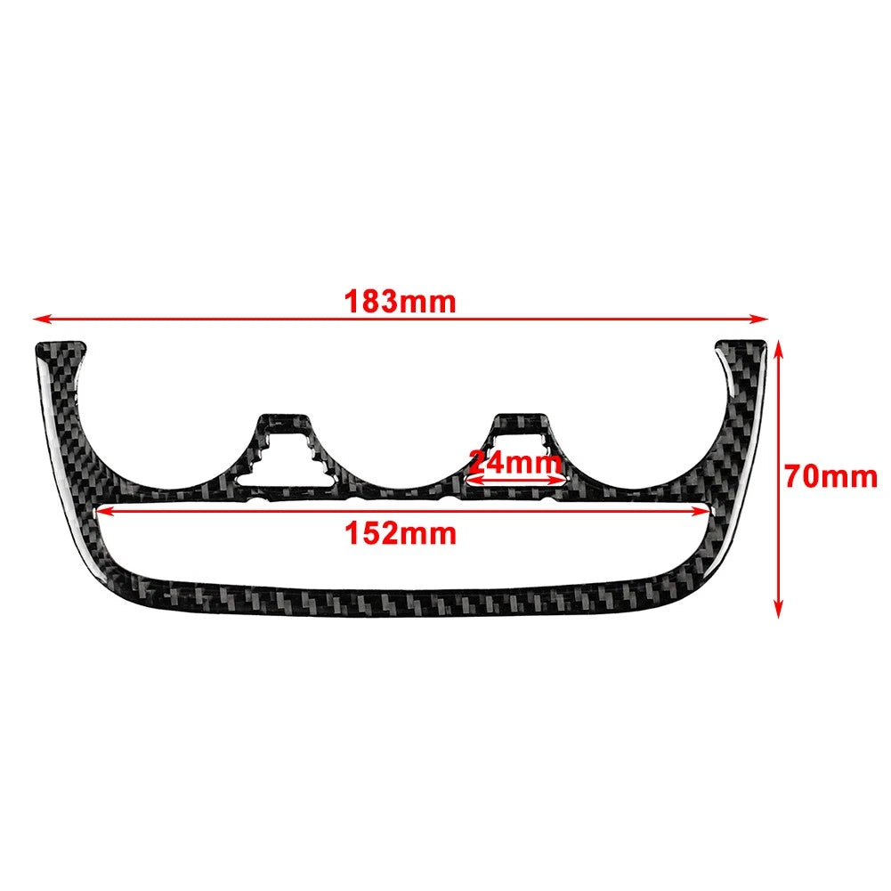 Center Console Air Conditioner Switch Button Panel Cover for Audi TT TTS TTRS