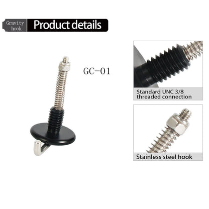 Tripod Center Hook for Camera Tripod (3/8 Interface)