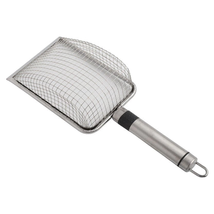 Set of 4 Stainless Steel Sieves for Gardening Tool Use