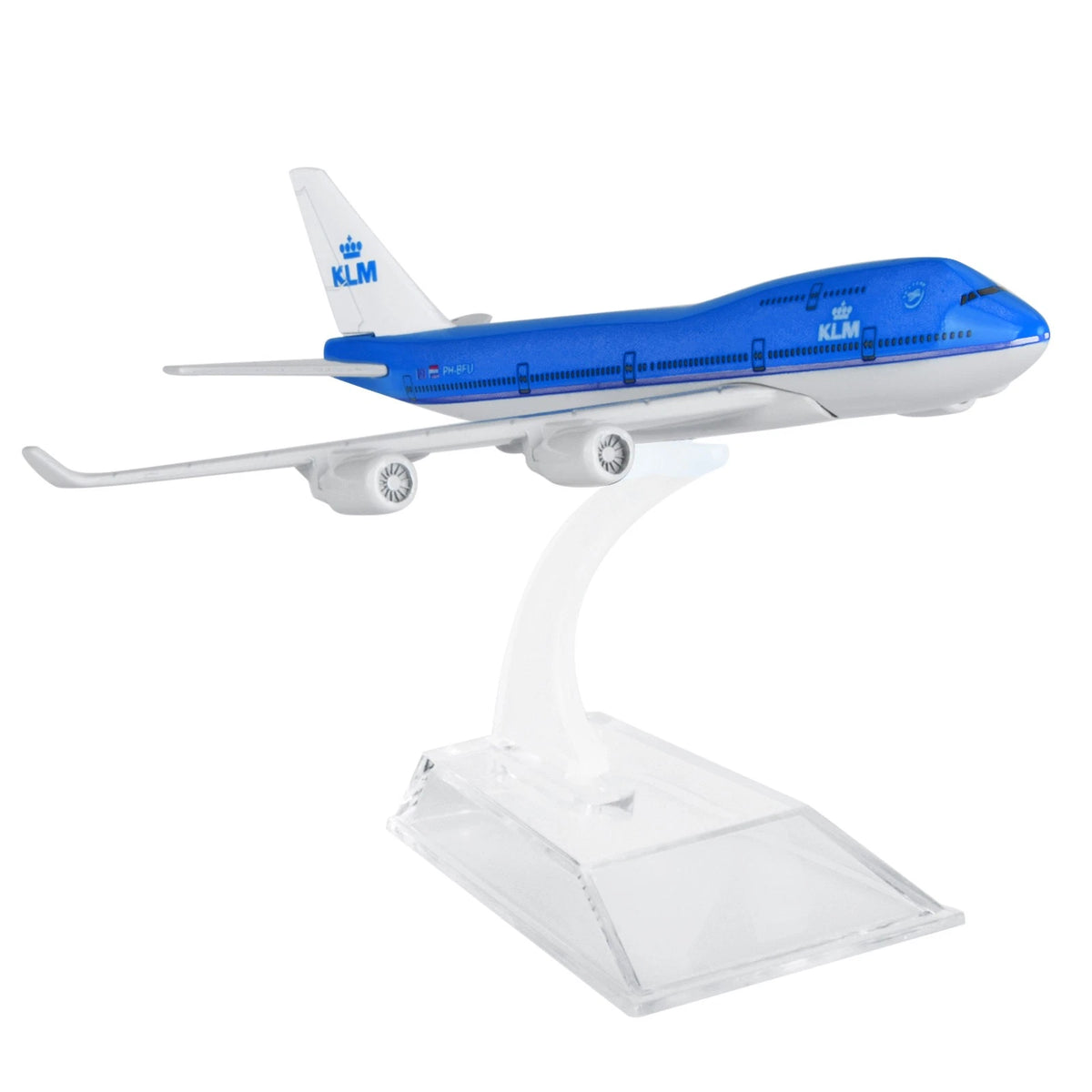 1/400 Alloy Model Airplane Display for KLM B747