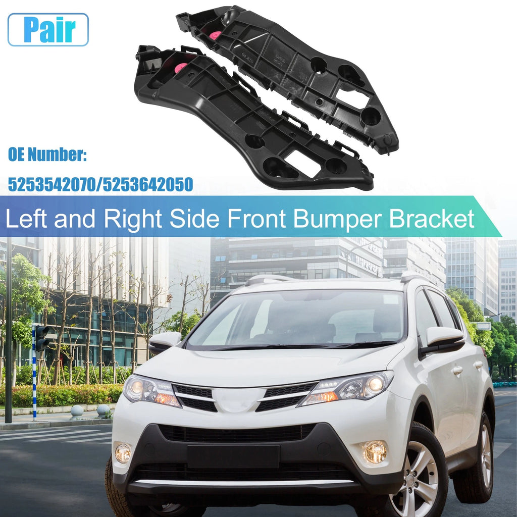 Front Bumper Brackets Left Right Replacement for Toyota RAV4 (2019–2022)