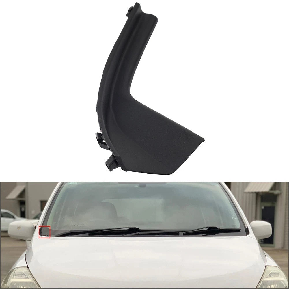 Right Front Side Cowl Extension Cover Water Deflector for Nissan Versa (2007–2012)
