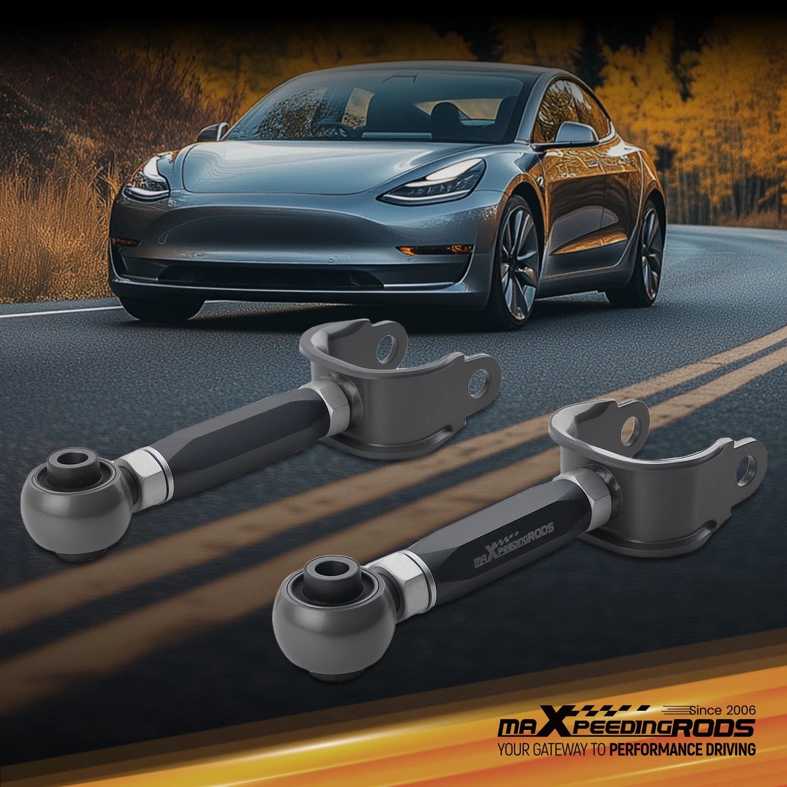 Adjustable Rear Camber Kit for Tesla Model 3/Y (2017–2025)