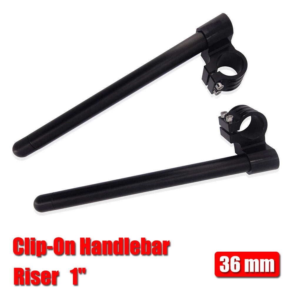 Adjustable CNC 36mm Riser 7/8" Clip-Ons Handlebars for Universal Motorcycle (2010–2023)