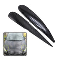 ABS Glossy Black Headlight Eyebrow Spoiler for Corsa D (2006–2010)