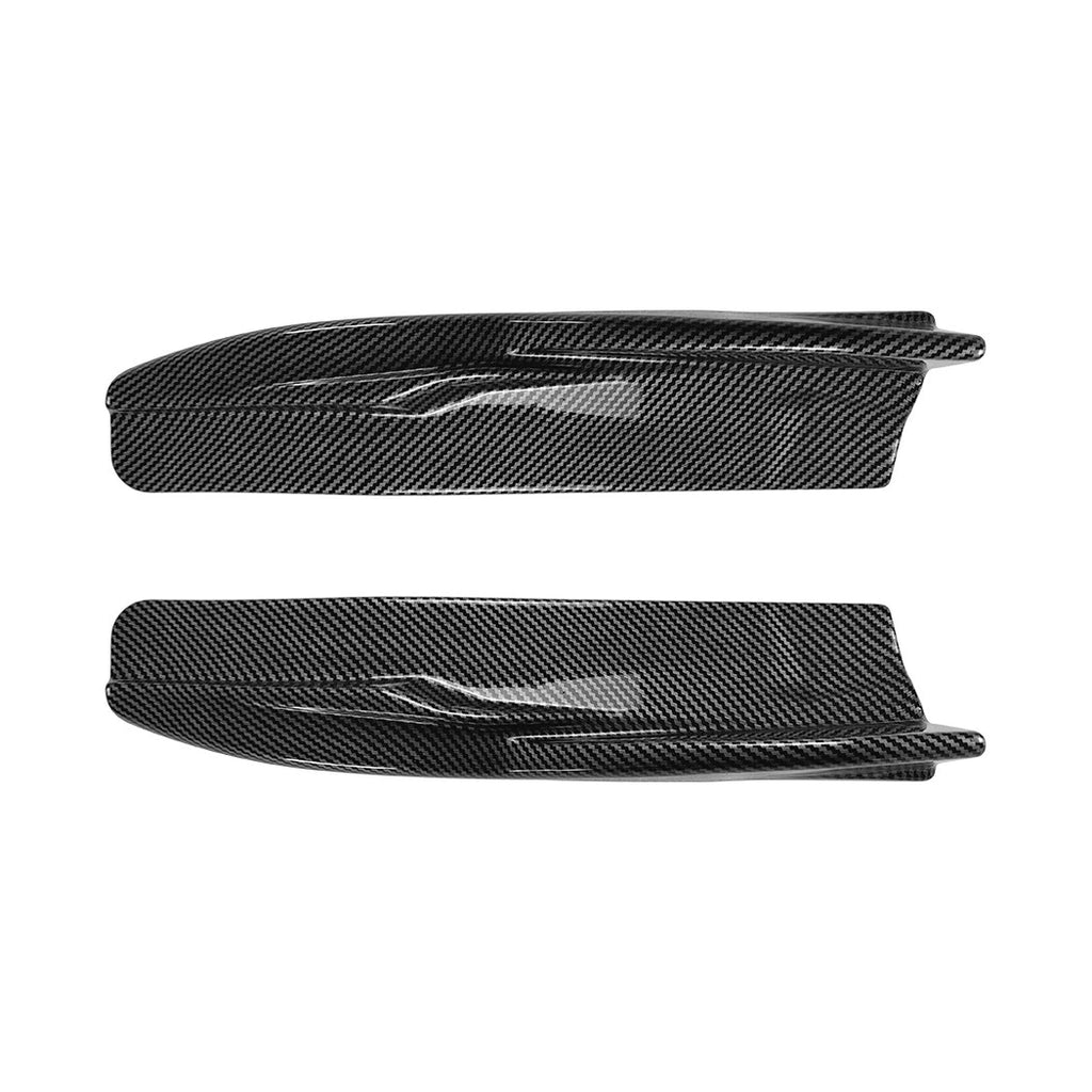 Carbon Look Side Corner Splitter for Audi A5 S-Line (2021–2024)
