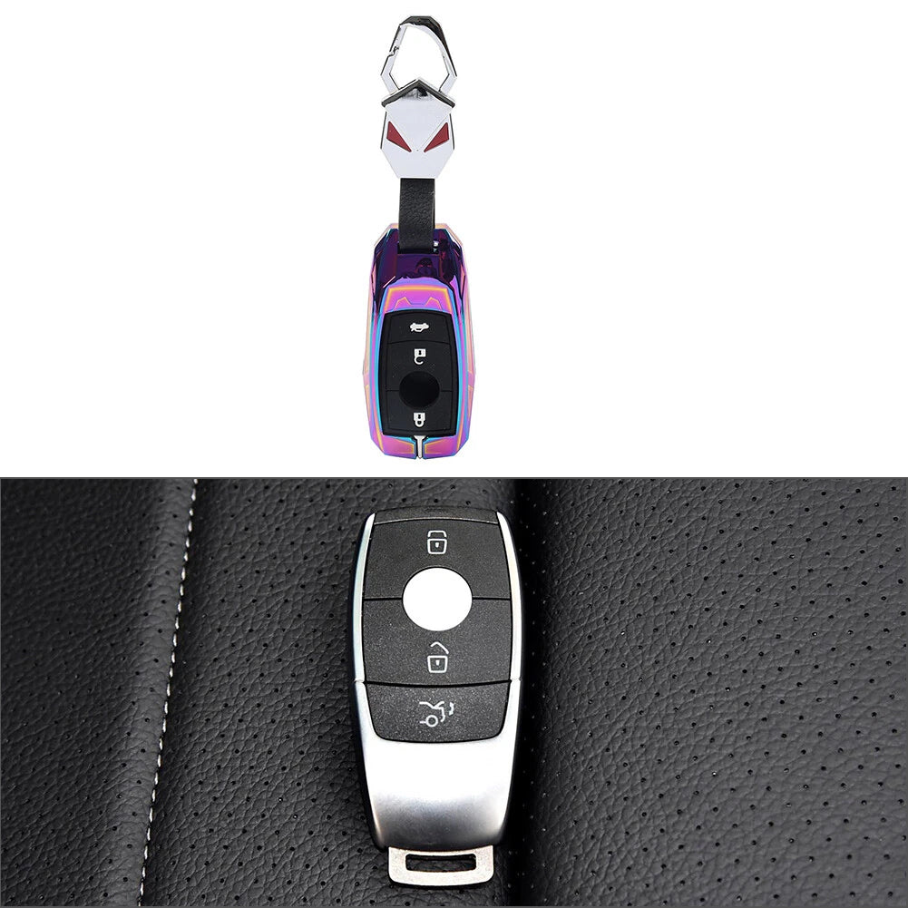1pc Key Fob Case Cover Shell for Mercedes-Benz B-Class (W247) (2019–2021)