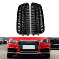 Open Mesh Honeycomb Front Bumper Grille Cover for Audi A1 (2014–2018)