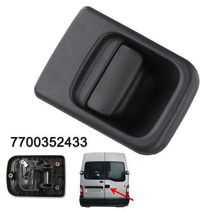 Black Rear Tailgate Handles for Renault Vehicles (2010–2023)