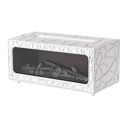 Fireplace Design Diffuser for Home (250ml Large Tank, Soft Mist Technology)